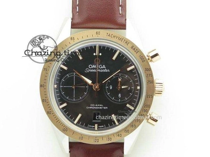 0131 Planet Ocean Master Chrono 45mm SS OM 1:1 Best Edition Black Dial Orange 12 On Rubber Strap A Durable 8169